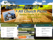 Tablet Screenshot of lakewoodfc.com
